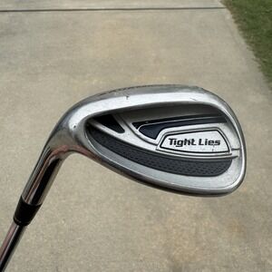 Adams Golf Tight Lies SW Sand Wedge LH Left Hand Steel Shaft Uni Flex 37" USA
